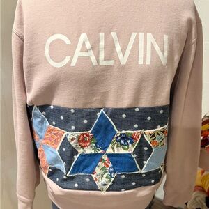 Calvin Klein Blush Pink Performance Sweatshirt